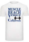 MisterTee T-Shirt Venice Beach Tee Blau/Gold