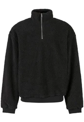 URBAN CLASSICS Kapuzensweatshirt Oversized Teddy Troyer 