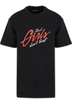 Upscale by Mister Tee Good Girls Oversize Tee Schwarz/Rosa