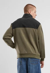 URBAN CLASSICS Allwetterjacke Urban Classics Colour Block Polar Fleece Jacket Colour Block