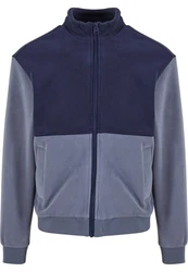 URBAN CLASSICS Allwetterjacke Urban Classics Colour Block Polar Fleece Jacket Colour Block