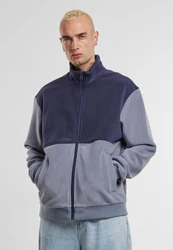 URBAN CLASSICS Allwetterjacke Urban Classics Colour Block Polar Fleece Jacket Colour Block