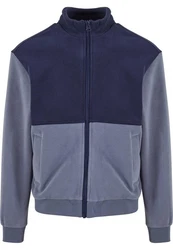 URBAN CLASSICS Allwetterjacke Urban Classics Colour Block Polar Fleece Jacket Colour Block
