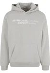 Upscale by Mister Tee Kapuzensweatshirt Appreciate & Respect Grau/Braun/Beige/Hellgrau/Khaki