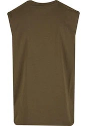 Brandit Tanktop T-Shirt sleeveless Khaki/Dunkelgrün