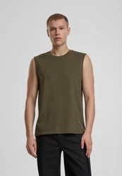 Brandit Tanktop T-Shirt sleeveless Khaki/Dunkelgrün