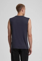 Brandit Tanktop T-Shirt sleeveless Lila/Dunkelblau