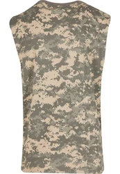 Brandit Tanktop T-Shirt sleeveless Dunkelgrün/Braun