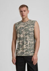 Brandit Tanktop T-Shirt sleeveless Dunkelgrün/Braun