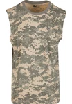 Brandit Tanktop T-Shirt sleeveless Dunkelgrün/Braun