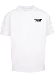Upscale by Mister Tee Ghetto de France Oversize Tee Weiß/Creme