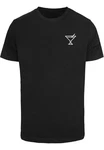 Merchcode T-Shirt Merchcode Summer - Cocktail T-Shirt Schwarz/Lila