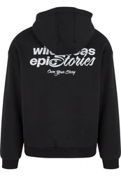 Upscale by Mister Tee Wild Stories Kapuzensweatshirt Schwarz