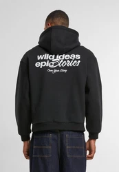 Upscale by Mister Tee Wild Stories Kapuzensweatshirt Schwarz
