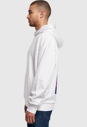 Merchcode Kapuzensweatshirt Dance Under Stars Oversized Hoody Weiß/Creme/Blau