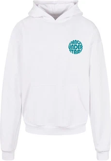 Merchcode Kapuzensweatshirt Dance Under Stars Oversized Hoody Weiß/Creme/Blau Merchcode Kapuzensweatshirt Dance Under Stars Oversized Hoody Weiß/Creme/Blau