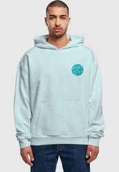 Merchcode Kapuzensweatshirt Dance Under Stars Oversized Hoody Blau/Hellblau