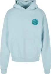 Merchcode Kapuzensweatshirt Dance Under Stars Oversized Hoody Blau/Hellblau