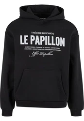 Upscale by Mister Tee Theorie Du Chaos Fluffy Hoody Schwarz/Grau/Gelb/Lila/Braun/Grün