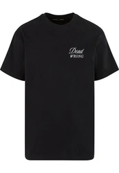 Upscale by Mister Tee Dangerous Grounds Oversize Tee Schwarz/Braun/Rot