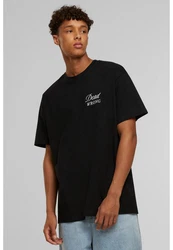 Upscale by Mister Tee Dangerous Grounds Oversize Tee Schwarz/Braun/Rot