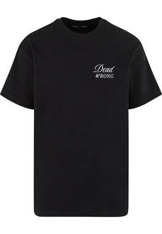 Upscale by Mister Tee Dangerous Grounds Oversize Tee Schwarz/Braun/Rot