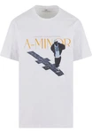 Upscale by Mister Tee T-Shirt A-Minor Oversize Tee Weiß/Braun/Hellblau