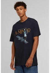 Upscale by Mister Tee T-Shirt A-Minor Oversize Tee Dunkelblau/Blau/Hellblau