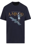 Upscale by Mister Tee T-Shirt A-Minor Oversize Tee Dunkelblau/Blau/Hellblau