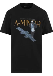 Upscale by Mister Tee T-Shirt A-Minor Oversize Tee Schwarz/Braun/Mintgrün