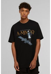 Upscale by Mister Tee T-Shirt A-Minor Oversize Tee Schwarz/Braun/Mintgrün