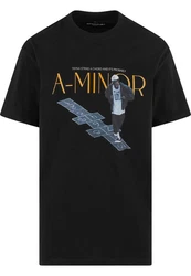 Upscale by Mister Tee T-Shirt A-Minor Oversize Tee Schwarz/Braun/Mintgrün