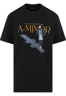 Upscale by Mister Tee T-Shirt A-Minor Oversize Tee Schwarz/Braun/Mintgrün