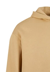 URBAN CLASSICS Kapuzensweatshirt Fluffy Hoody Khaki/Braun/Beige/Gelb