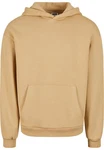 URBAN CLASSICS Kapuzensweatshirt Fluffy Hoody Khaki/Braun/Beige/Gelb