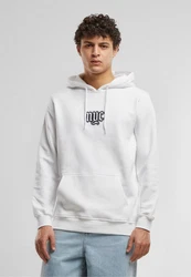 MisterTee Kapuzensweatshirt NYC Old English Wording Patch Hoody (1-tlg) Weiß/Grau/Beige/Creme