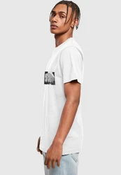MisterTee T-Shirt Love Hate Tee (1-tlg) Weiß/Grau/Creme