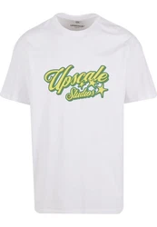 MT Upscale T-Shirt Hotel Paradiso Weiß/Grün/Orange