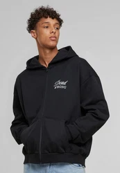 Upscale by Mister Tee Dangerous Grounds Oversize Zip Hoody Schwarz/Grau/Dunkelgrau/Dunkelbraun/Dunkelblau/Hellblau