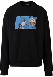 Upscale by Mister Tee Ovhoe Oversize Crewneck Schwarz