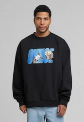 Upscale by Mister Tee Ovhoe Oversize Crewneck Schwarz
