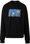 Upscale by Mister Tee Ovhoe Oversize Crewneck Schwarz