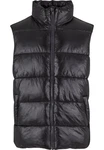 URBAN CLASSICS Recycled Big Puffer Vest Schwarz