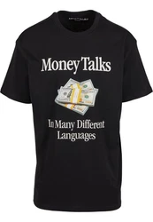MT Money Talks Oversize Tee Braun/Schwarz/Dunkelblau/Gold
