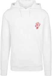 MisterTee Kapuzensweatshirt Negroni Please Hoody Weiß/Creme
