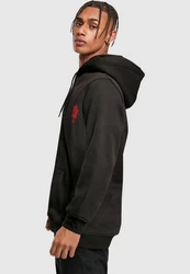 MisterTee Kapuzensweatshirt Negroni Please Hoody Rosa/Rot/Dunkelrot/Schwarz