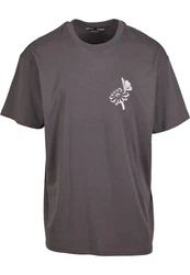 MisterTee T-Shirt Bold Actions Oversize Tee Grau/Dunkelgrau/Braun/Hellgrau