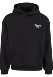Upscale by Mister Tee Up And Beyond Fluffy Hoody Schwarz/Beige