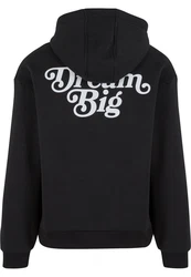 Upscale by Mister Tee Up And Beyond Fluffy Hoody Schwarz/Beige