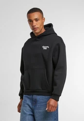 Upscale by Mister Tee Up And Beyond Fluffy Hoody Schwarz/Beige